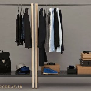 رگال لباس چوبی