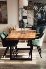 میز ناهارخوری چوبی جدید