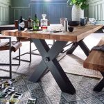 میز ناهارخوری روستیک